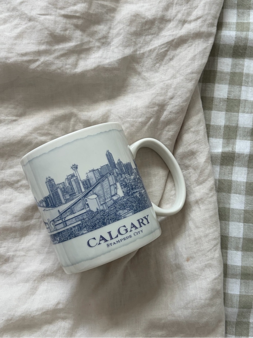 Starbucks Calgary Mug “Stampede city” Architecture Series Vintage